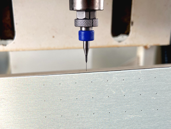 Drilling Small Holes in Metal